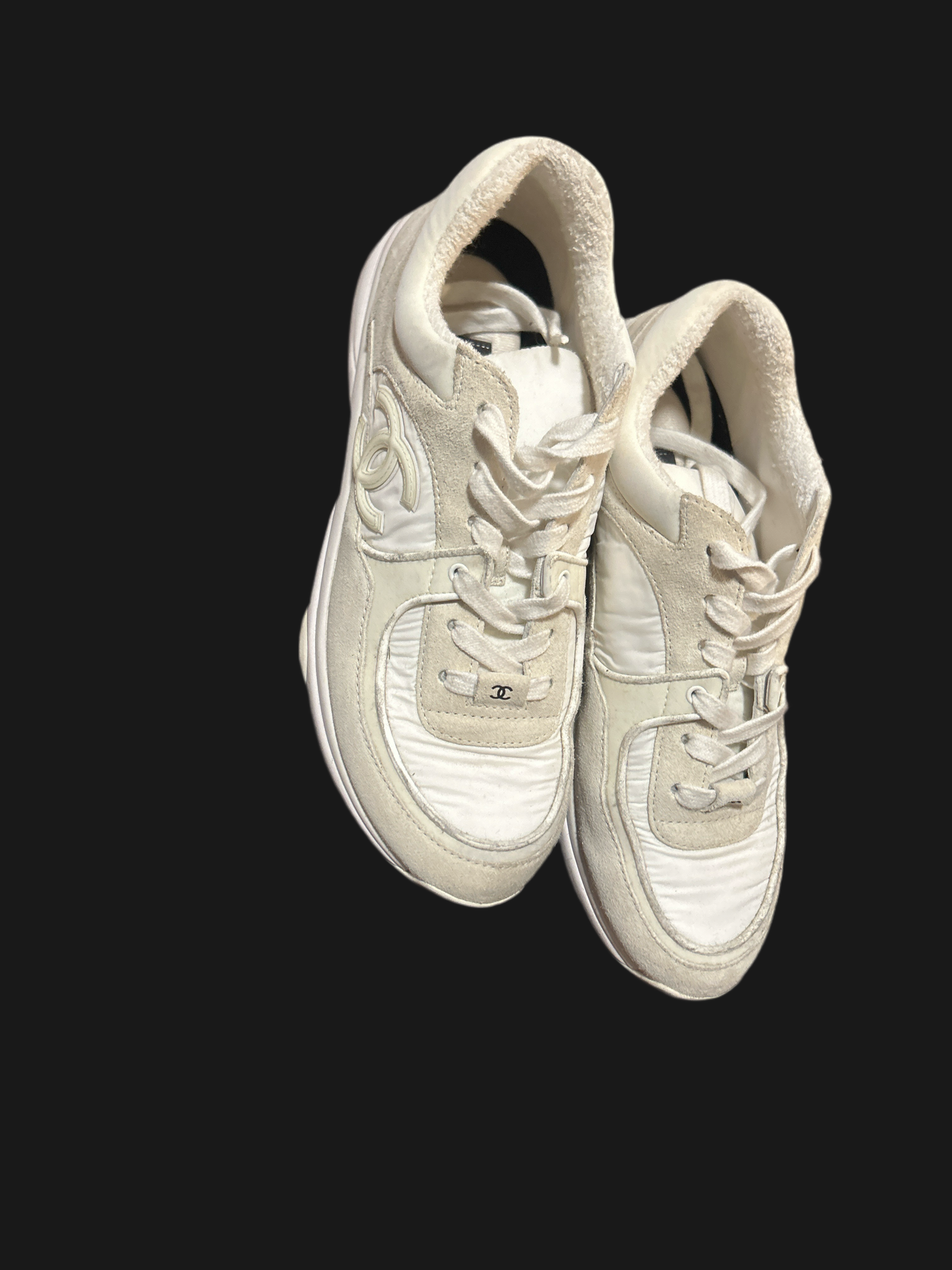 Chanel White Sneakers