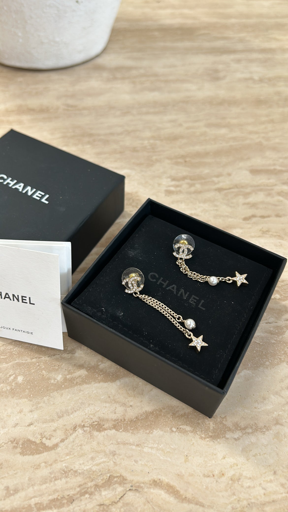 Chanel Star Earrings
