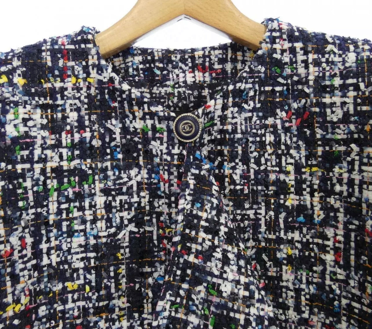 Chanel Multicolor Tweed Jacket