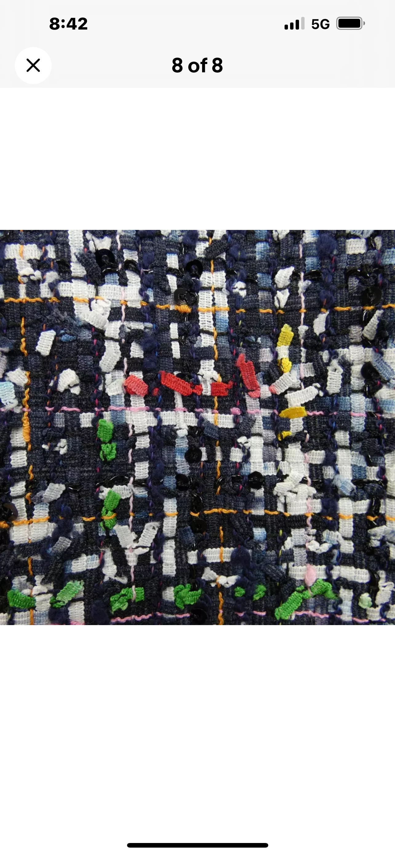 Chanel Multicolor Tweed Jacket