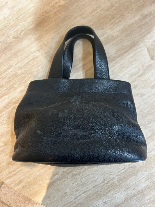 PRADA Medium Leather Tote