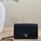 Chanel Small Black Diana Lambskin Handbag